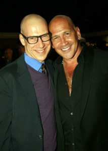 Fashion Designer Carmen Marc Valvo (r), co-host of the 23rd Annual Bailey House Auction & Party @ Lexington Avenue Armory (Source: MRNY)