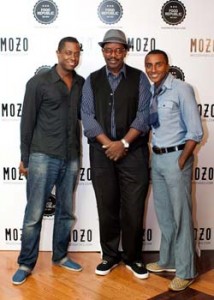 Fab Five Freddy with Marcus Samuelsson (Source: Donny Miller)