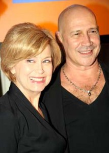 Jane Pauley and designer Carmen Marc Valvo (Source: MRNY)