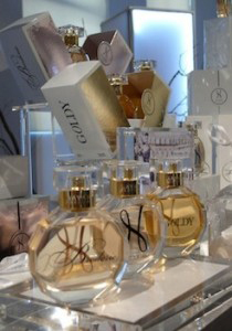 Display of Hayari Parfums at Elements Showcase (Source: MRNY)
