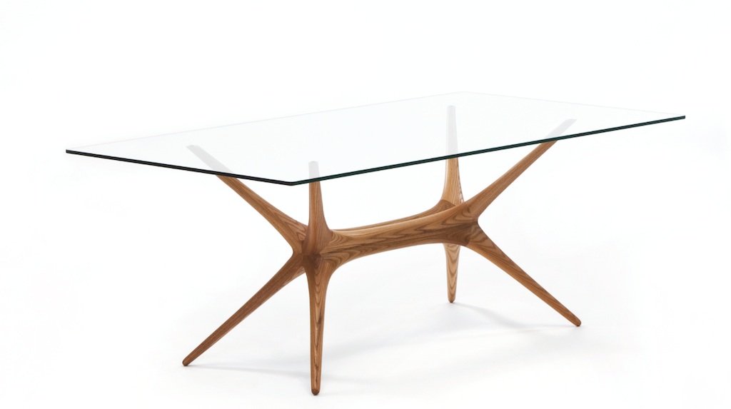 1958, X-Frame Glass Top Table, Tapio Wirkkala, Artek, © Artek (Source: h.f.ullmann)
