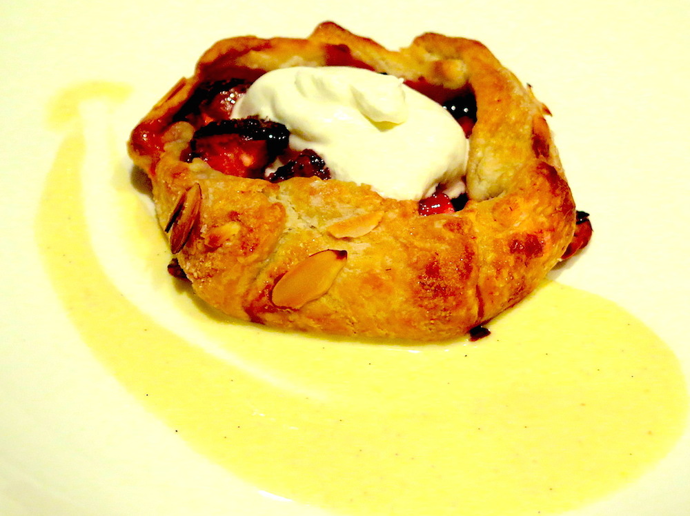 Strawberry galette © MRNY