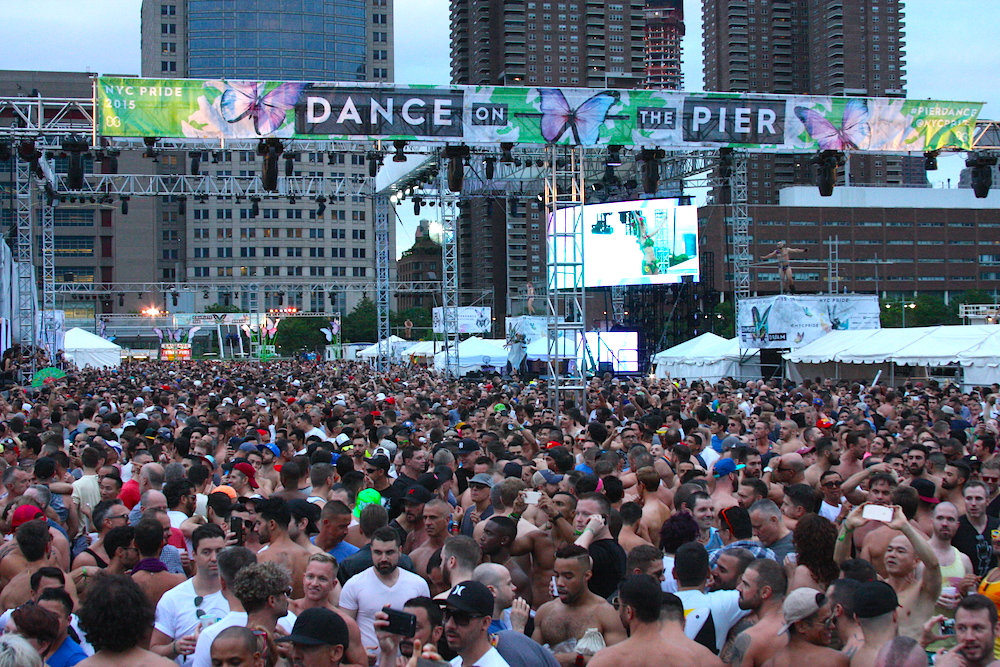 NYC Pride Dance on the Pier 2015 ©MRNY