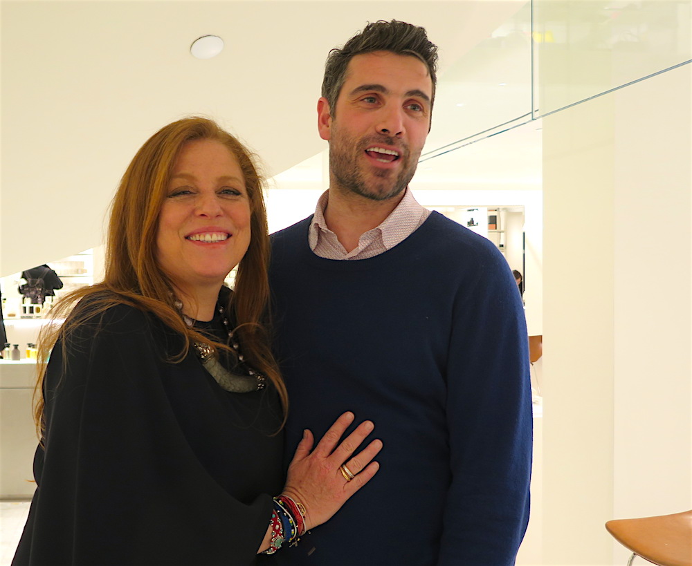 Long-time friends and business partners Olivia Mariotti and Luca Calvani of Inspiritu ©MRNY 