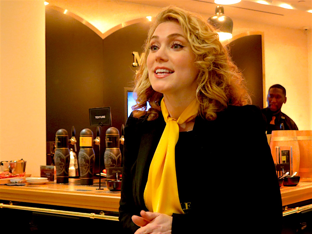 Pierette Huttner, the first mustard sommelier in the United States ©MRNY