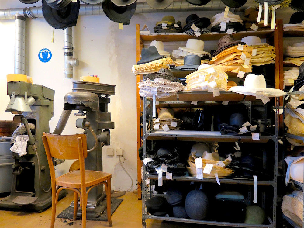 At the Mühlbauer atelier in central Vienna (photo by ©MRNY)