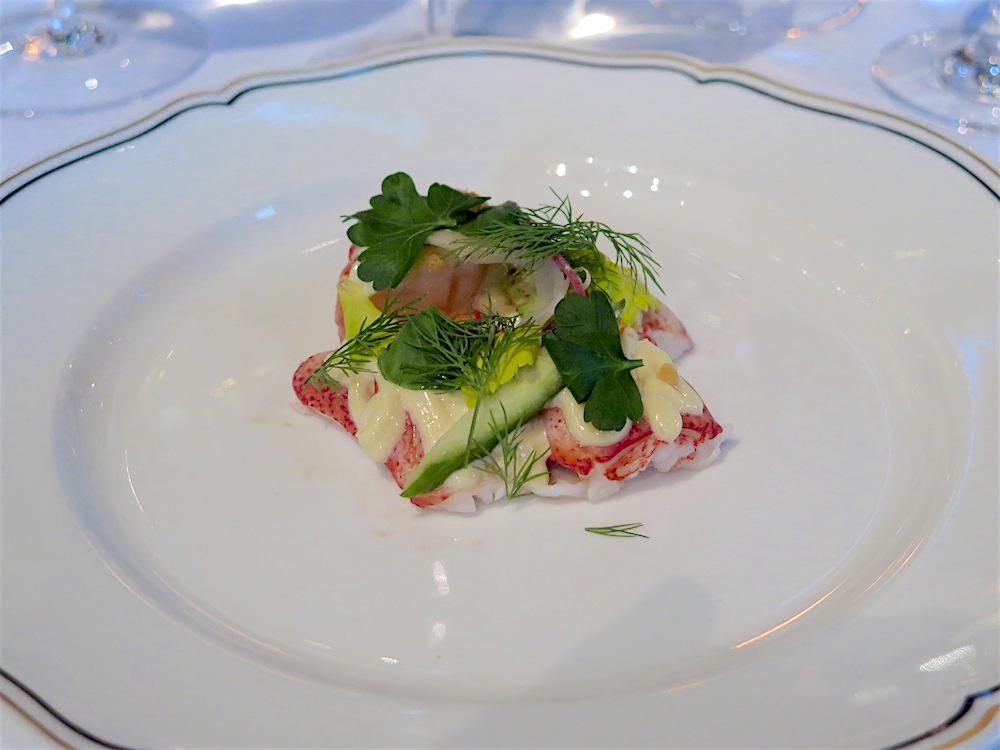 Lobster Salad "Continental Style" w/Lemon Aïoli & Soft Herbs at Del Posto ©MRNY